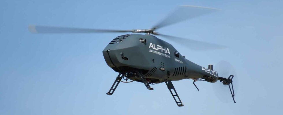 Lhelicoptere espagnol sans pilote que les Etats Unis utiliseront effectue ses