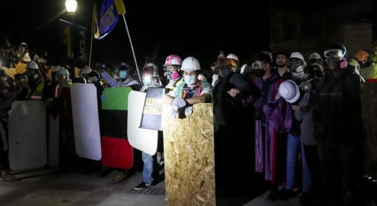 MANIFESTATIONS DANS LES UNIVERSITES DES ETATS UNIS Les manifestations contre