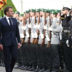 Macron atterrit en Allemagne pour la premiere visite dEtat dun