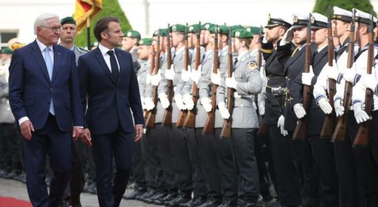 Macron atterrit en Allemagne pour la premiere visite dEtat dun