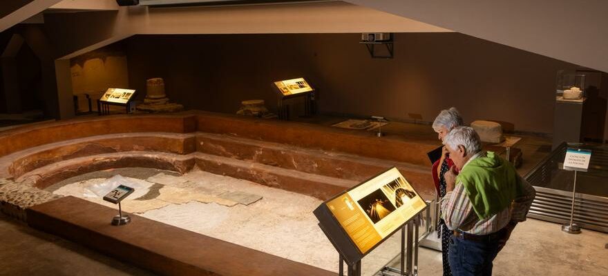 Musees a Saragosse Le Musee des Bains Romains fete