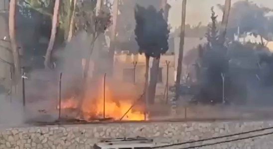 Plusieurs Israeliens ont incendie le siege de lUNRWA a Jerusalem