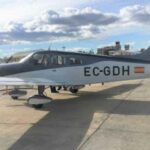 Un petit avion secrase a San Martin de Valdeiglesias Madrid