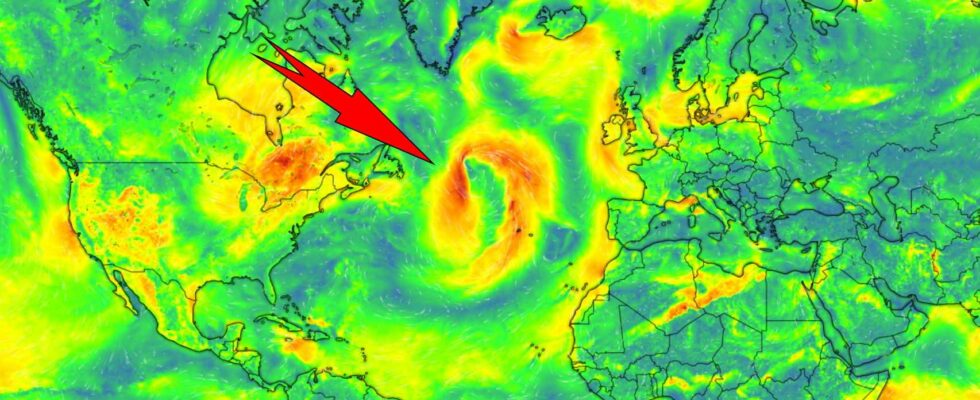 fort changement de temps dans ces zones