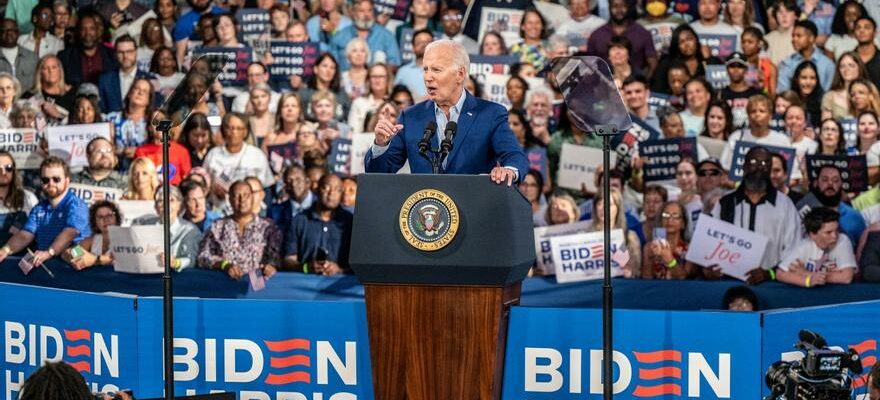Biden organise plusieurs evenements de collecte de fonds pour rassurer