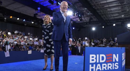 Biden reapparait apres le debat contre Trump