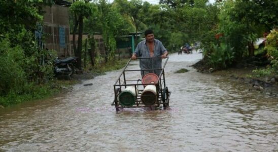 De fortes pluies font un mort et un blesse au