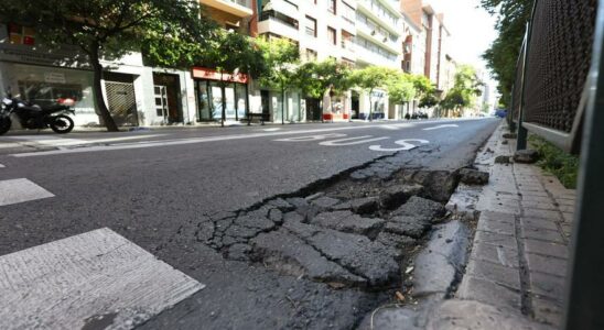 En images Voici letat actuel de lavenue Valencia a