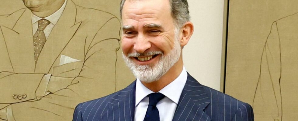 Felipe VI admet sur un ton humoristique quil craignait que