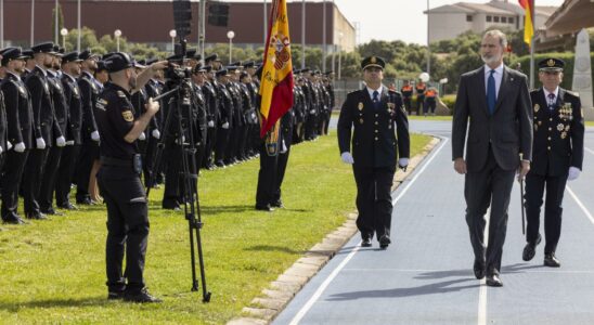 Felipe VI agit comme maitre de ceremonie a Avila pour