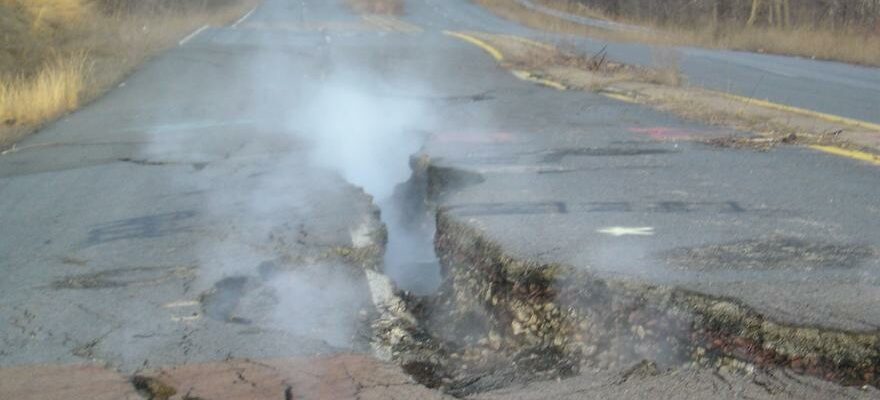 INCENDIE DE CENTRALIE Impossible a eteindre lincendie souterrain