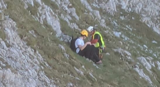 Ils sauvent un alpiniste francais apres une chute a Espiguete