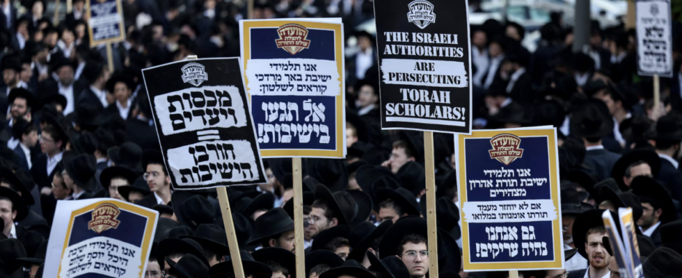 Israel peut il etre brise par lappel des Juifs ultra orthodoxes