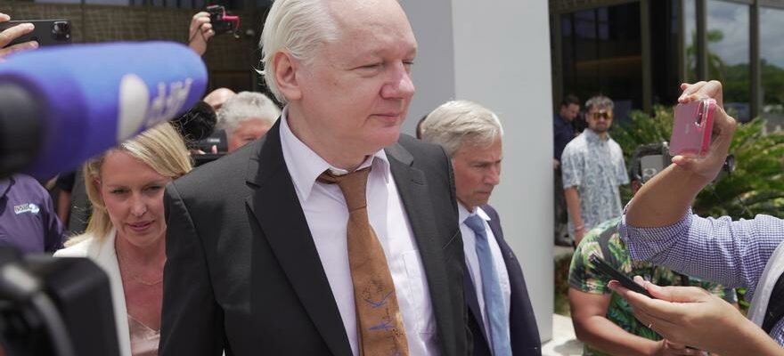 Julian Assange plaide coupable devant un tribunal des iles Mariannes