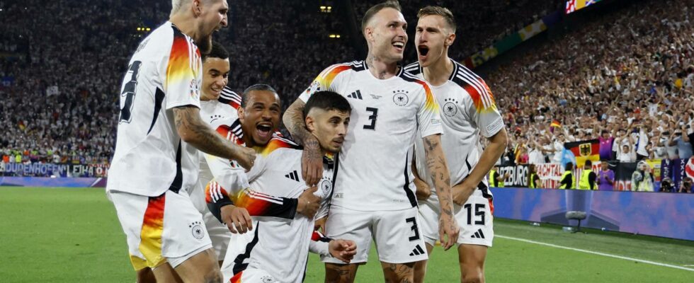 LAllemagne renverse le Danemark et se qualifie pour les quarts