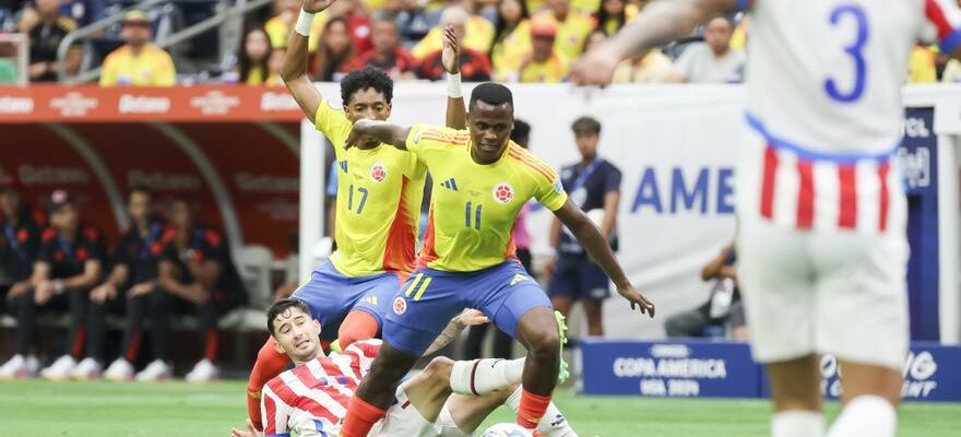 La Colombie bat le Paraguay dans le duel de buts