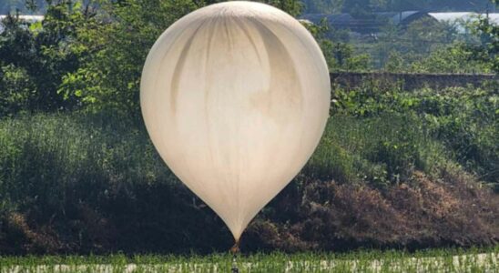 La Coree du Nord recommence a envoyer des ballons remplis