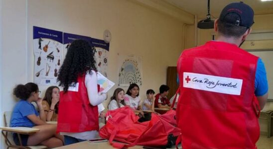 La Croix Rouge dispense les premiers secours