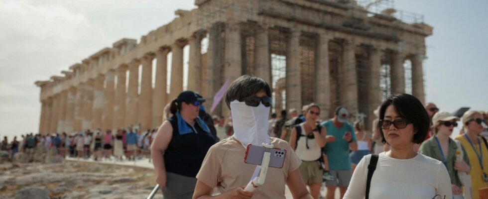 La Grece subit sa vague de chaleur la plus extreme