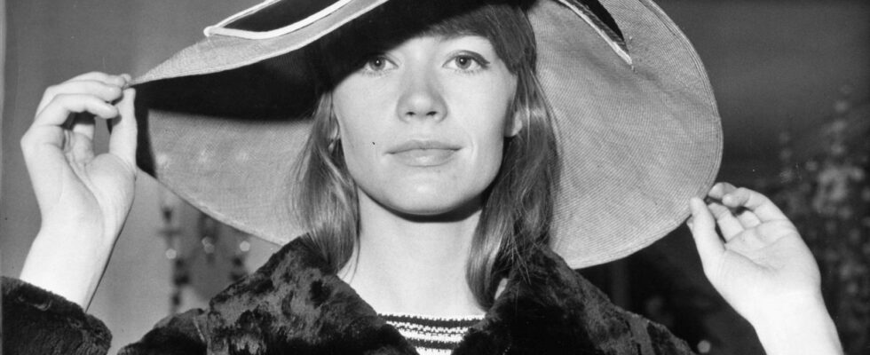 La chanteuse Francoise Hardy icone de la musique francaise est