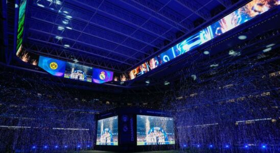 Le Real Madrid celebre la Quinzieme Coupe dEurope avec ses