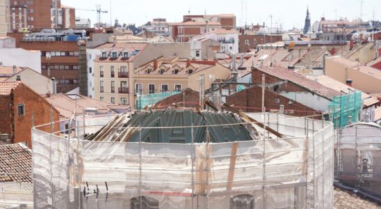 Le dome de leglise de La Vera Cruz a Valladolid