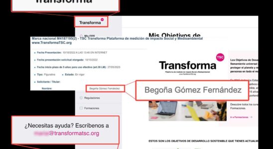 Le logiciel de Begona Gomez utilise le contenu