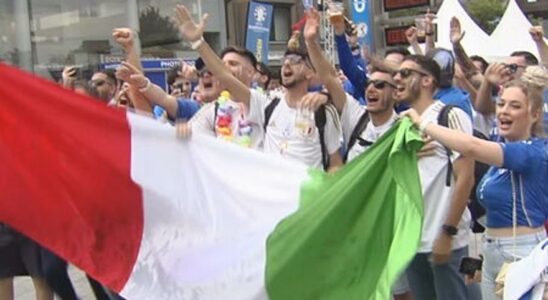 Les supporters italiens et espagnols descendent dans les rues de