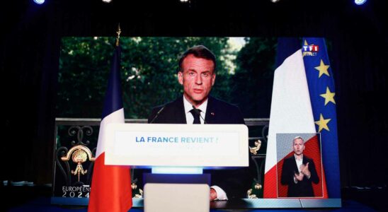 Macron convoque des elections legislatives apres la victoire ecrasante de