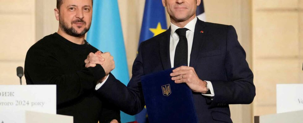 Macron envisage de creer une coalition europeenne pour envoyer des
