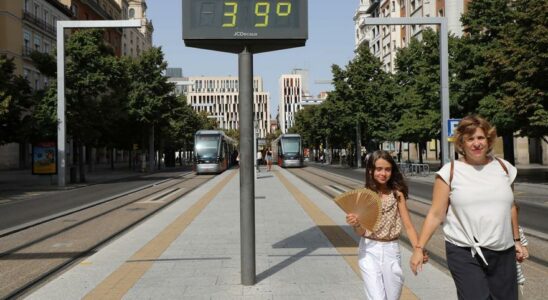 Saragosse touchera 40 degres mais juin se terminera sous de