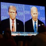 Trump coince un Biden ronge par lage avec ses exagerations