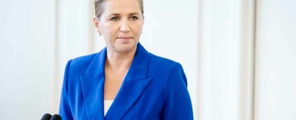 Un homme attaque Mette Frederiksen Premiere ministre du Danemark 48