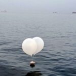 Une nouvelle vague de ballons nord coreens charges de debris perturbe