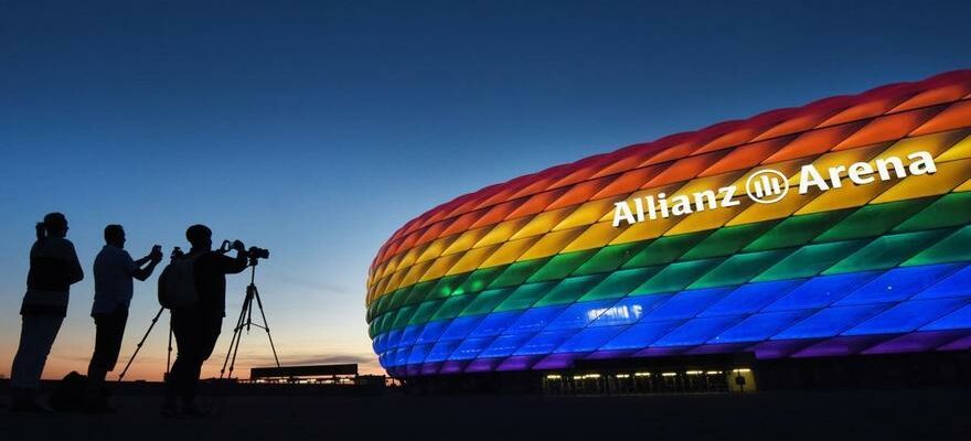 aucune trace de drapeaux LGBT en Allemagne