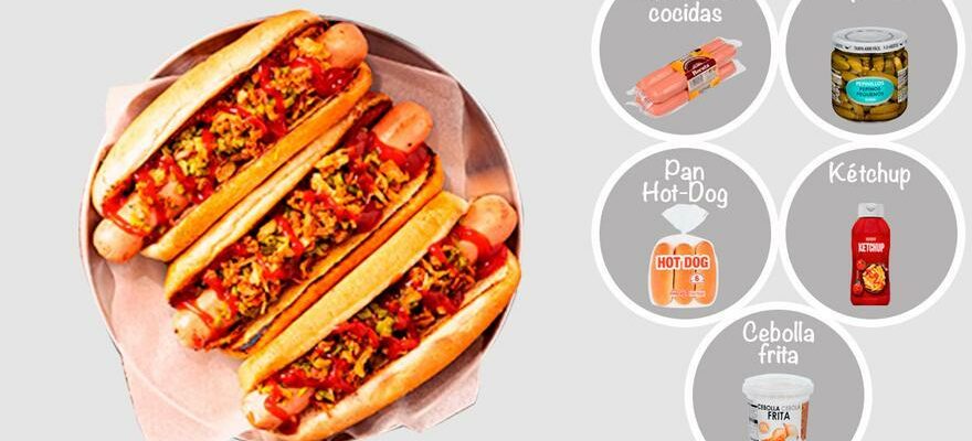 les hot dogs