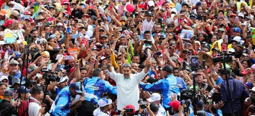 1721955348 La campagne electorale se termine au Venezuela dans un contexte