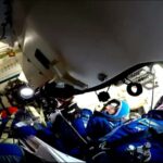 ASTRONAUTES SPATIAUX DE LA NASA Deux astronautes de la