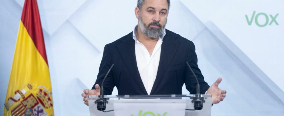 Abascal rompt avec Feijoo retire son soutien aux presidents du