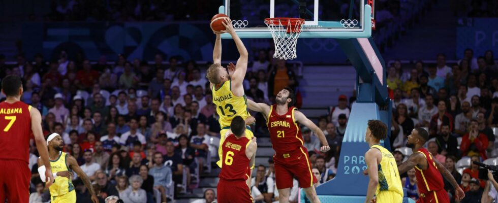 Australie Espagne basket masculin aux Jeux Olympiques en direct