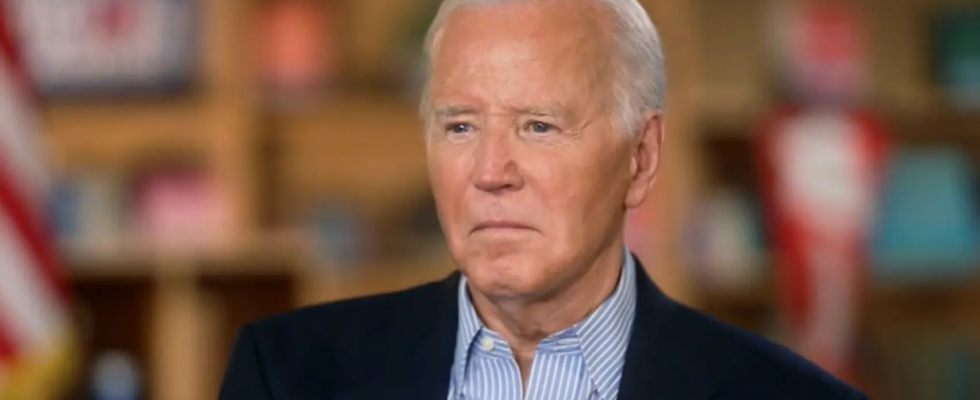 Biden admet quil a passe une mauvaise nuit dans le