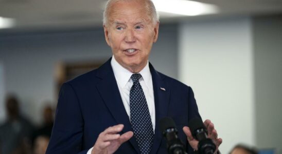 Biden annule sa participation a un evenement apres avoir ete