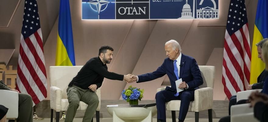 Biden presente par erreur Zelensky comme le president Poutine