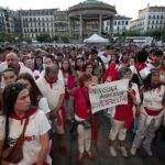 Des milliers de personnes manifestent a Pampelune contre lagression sexuelle
