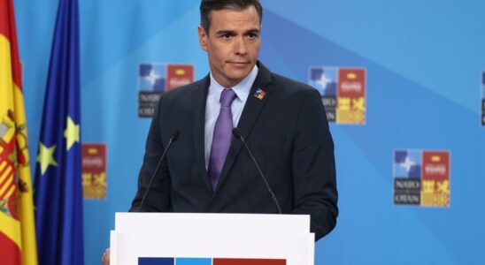 En direct Pedro Sanchez apparait au sommet de lOTAN