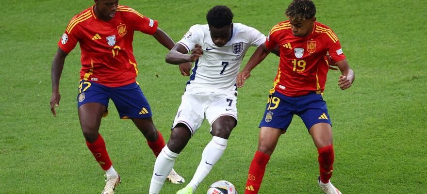 Finale de lEuro Espagne Angleterre en images