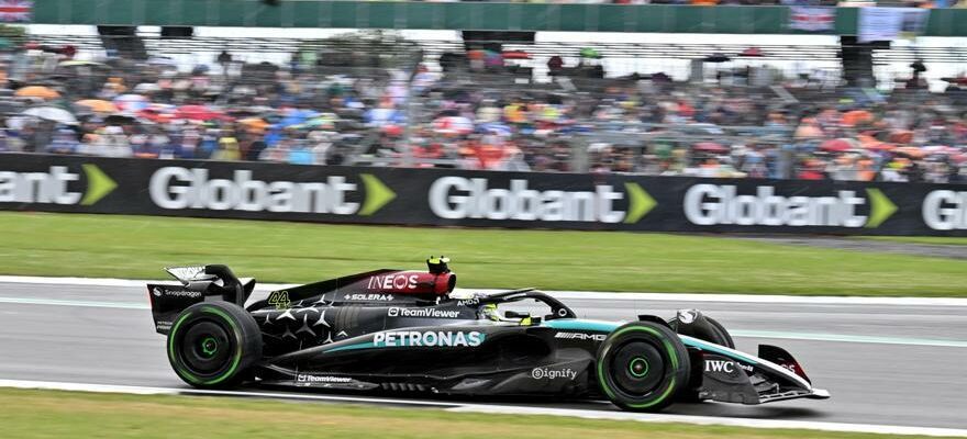 Hamilton entre dans lhistoire a Silverstone