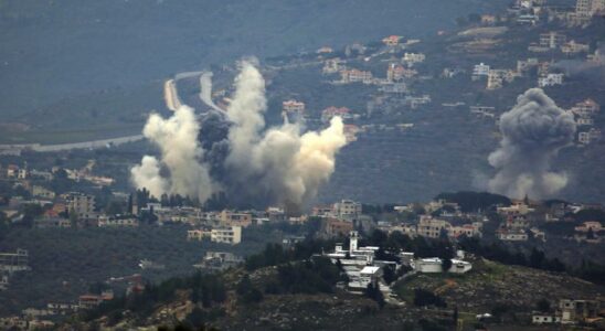 Israel bombarde des zones du Liban en reponse a lattaque