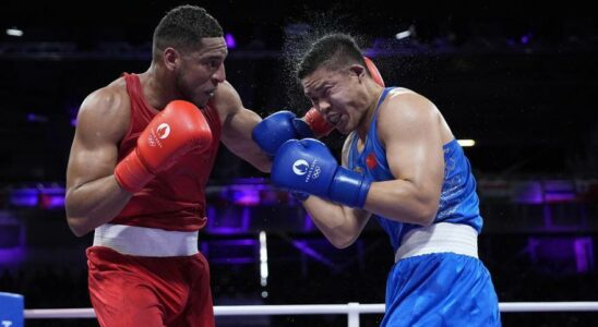 Jeux Olympiques Le boxeur Emnanuel Reyes resiste a la