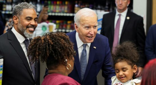 Joe Biden annule son discours de campagne apres avoir ete